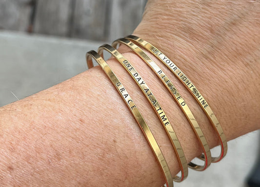 Engraved Brass Bangles 2024