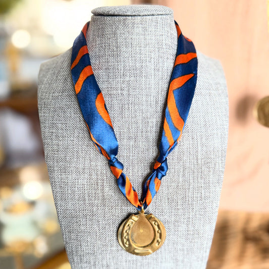Auburn Horseshoe Necklace