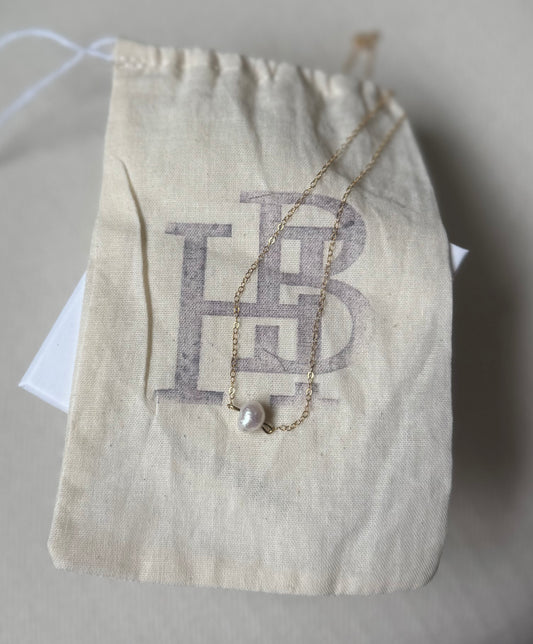 Nugget of Joy Pearl Necklace