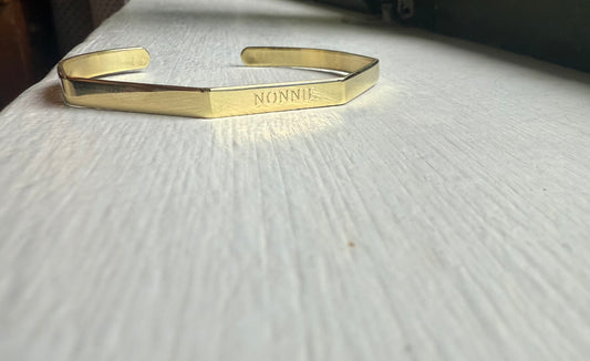 Milla Engraved Cuff