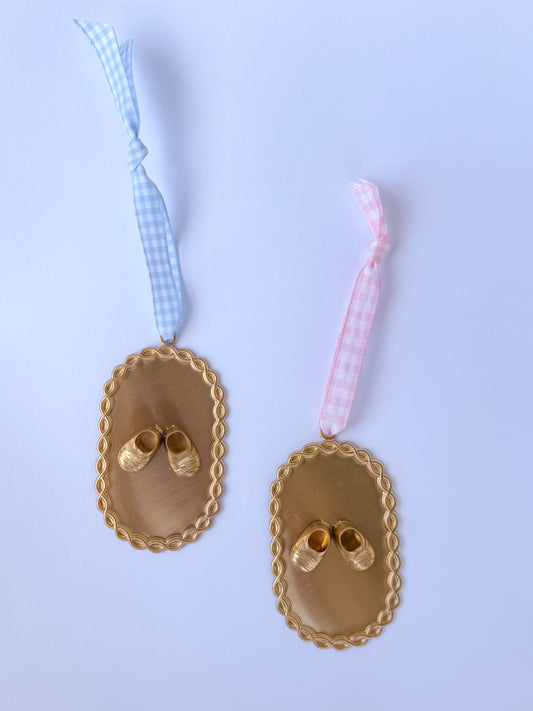 Collector’s Vintage Brass Baby Shoes( Limited Edition)