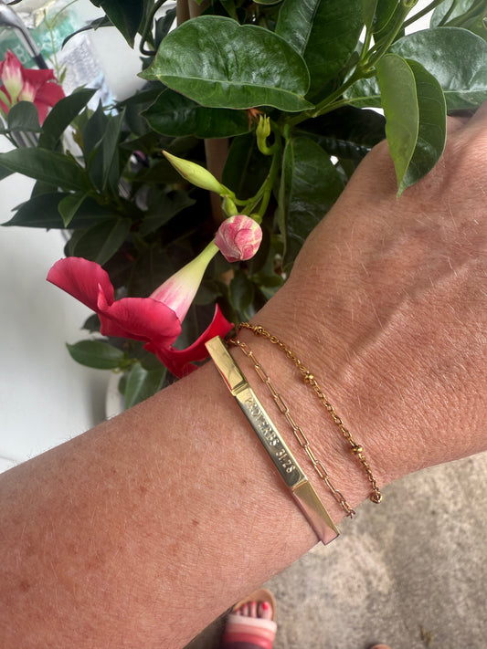 Proverbs 31:28 Engraved Milla Cuff