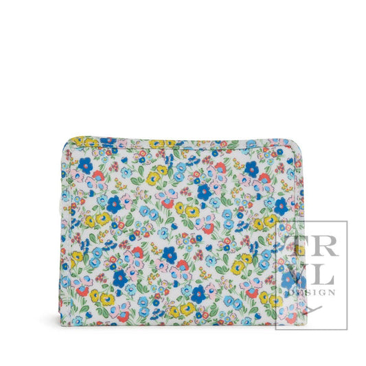 Roadie Medium - Posies Zip Bag