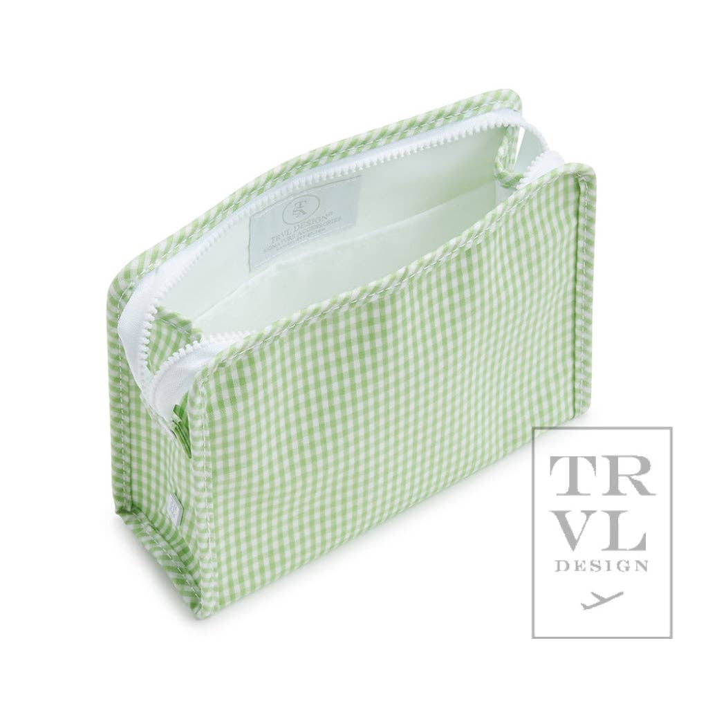 Roadie Medium - Gingham Leaf2