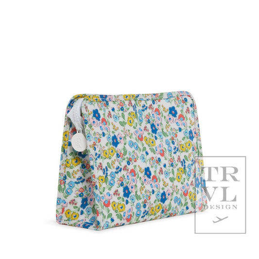 Roadie Medium - Posies Zip Bag