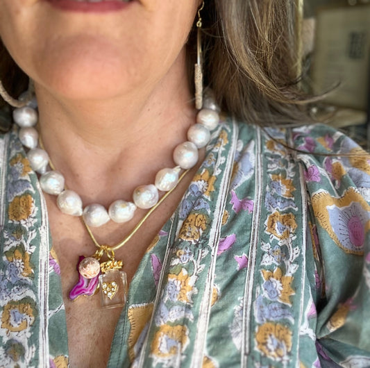 Lollar Baroque Pearl Necklace