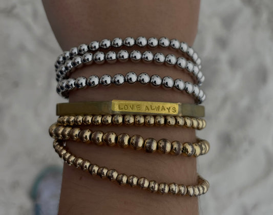“Love Always” | Stamped Milla Cuff