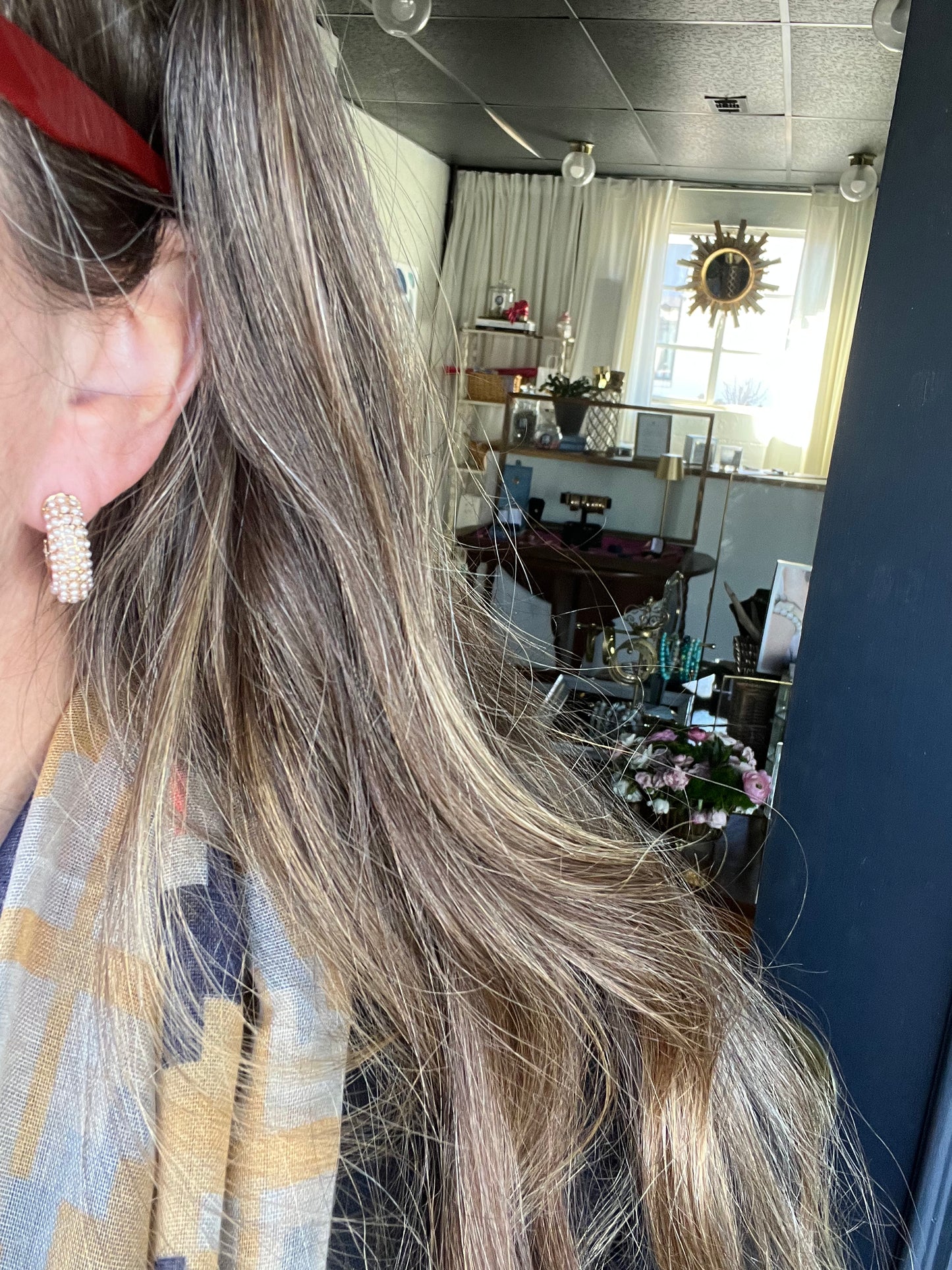 Pearl Hoops