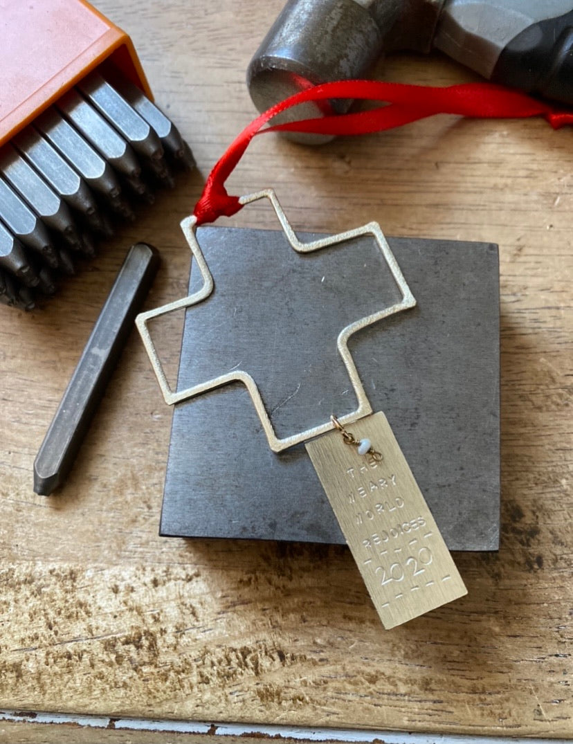 Weary World Rejoices Ornament