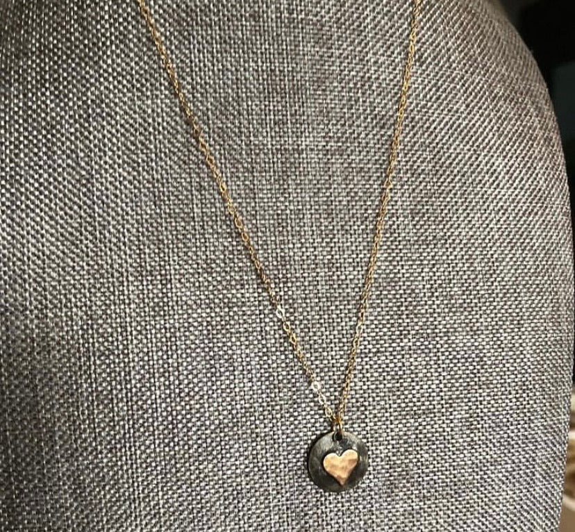 Cross of Joy & Heart of Joy Necklace