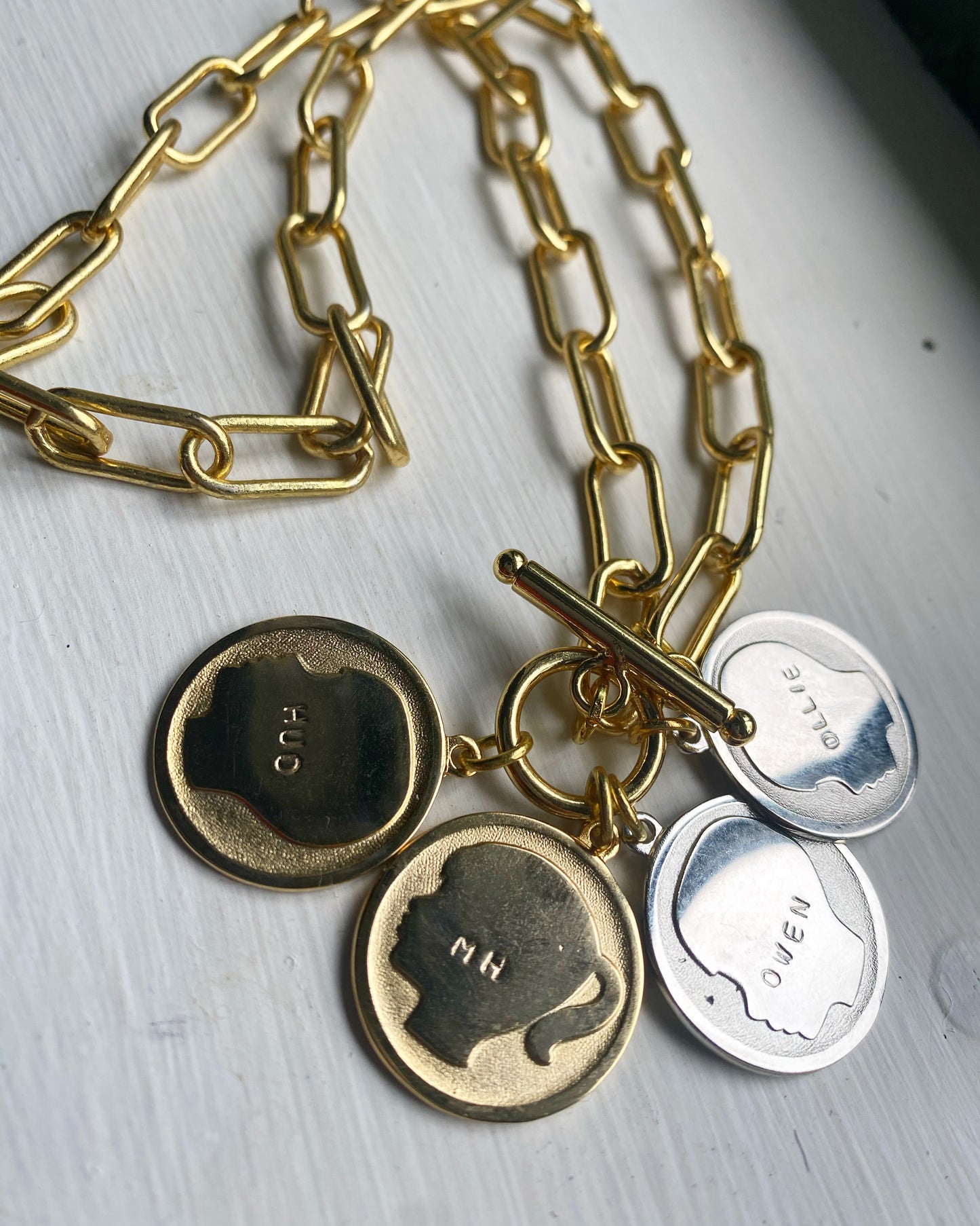Beloved Silhouette Necklace | 24k Gold Filled