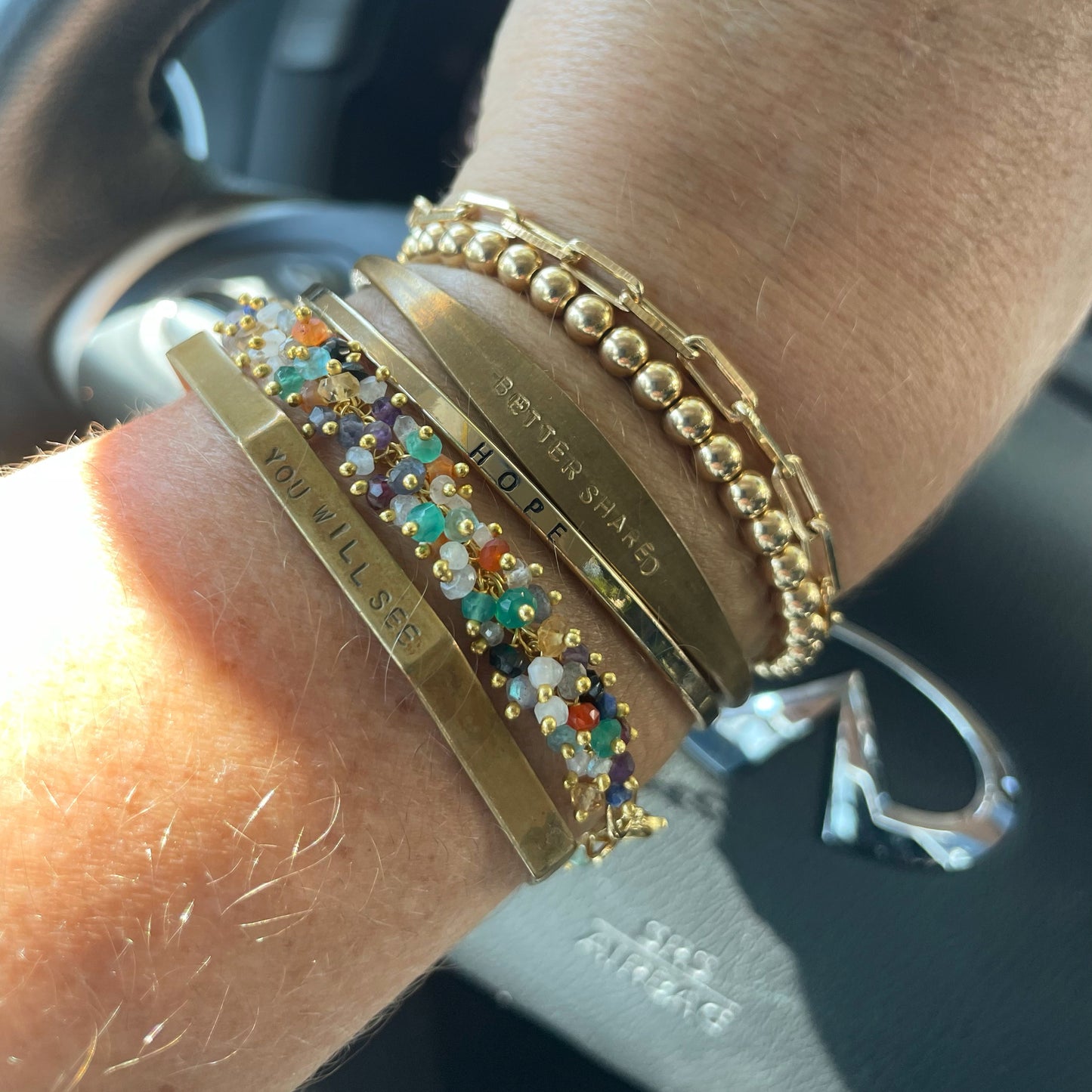 Story Gemstone Bracelet
