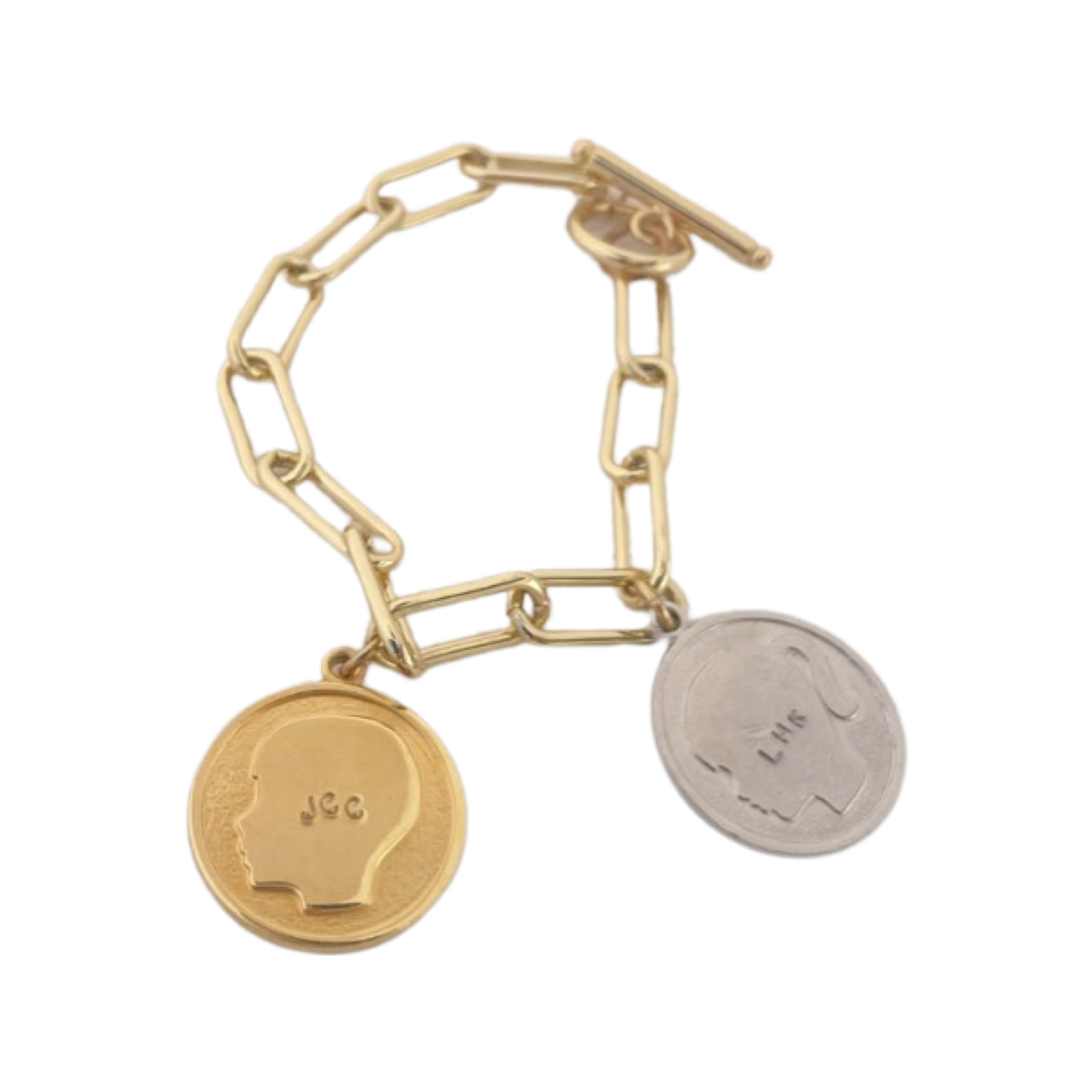 Beloved Charm Silhouette Bracelet