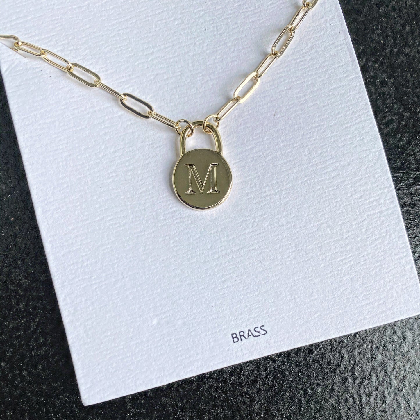 Livy Initial Necklace