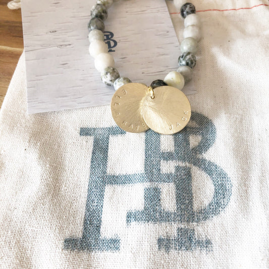 Second Story Bracelet | 2 Charms