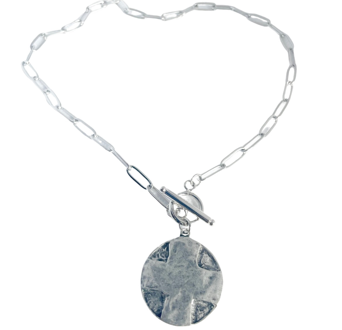 Lord’s Prayer Charm Necklace | 24k Gold Plated