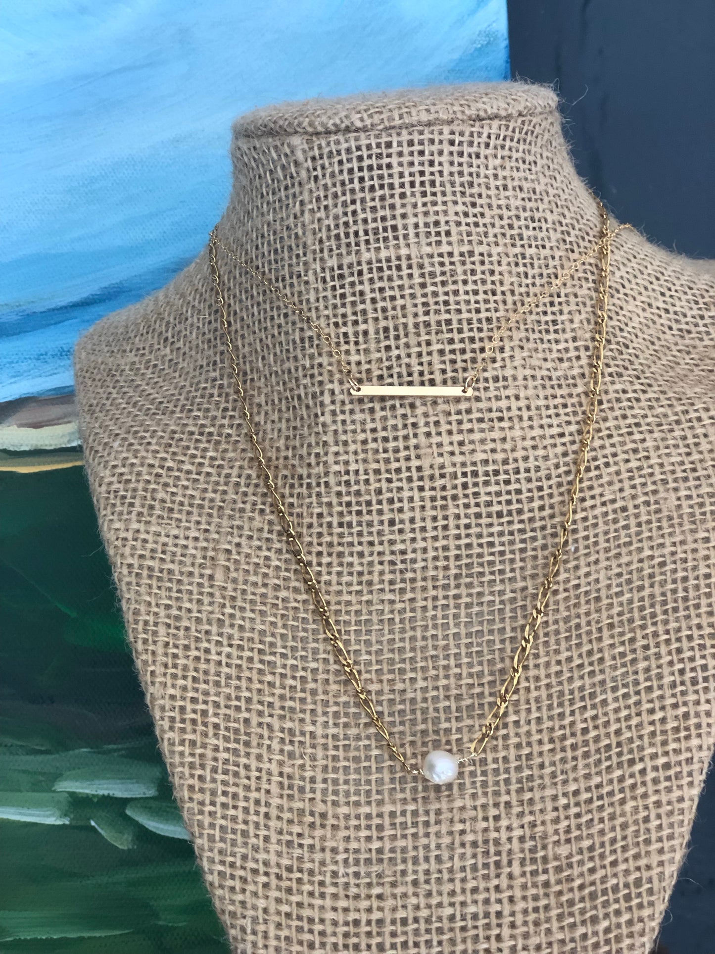 Pearl & Vintage Chain