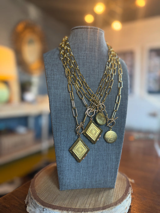 Vintage Locket Necklaces