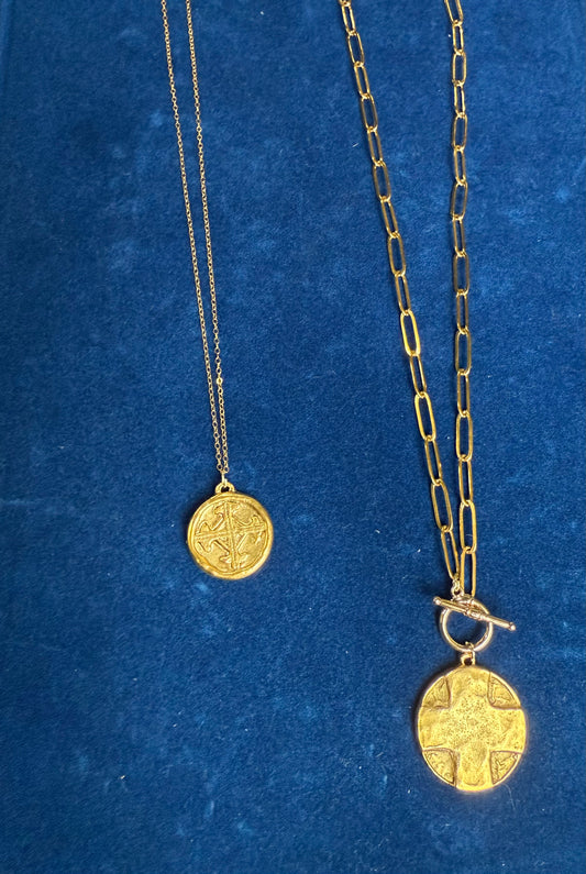Serenity prayer and Lord’s Prayer Necklace Bundle