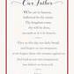 The Lord’s Prayer Classic with Elegant Border (digital download)