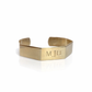 Engraved Purcell Monogram Cuff