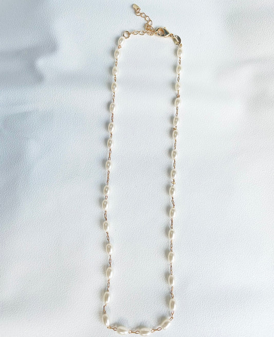 MJ Pearl Necklace