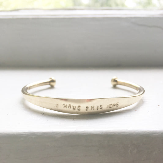 I Have This Hope Cuff