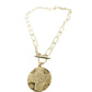 Lord’s Prayer Charm Necklace | 24k Gold Plated