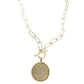 Lord’s Prayer Charm Necklace | 24k Gold Plated