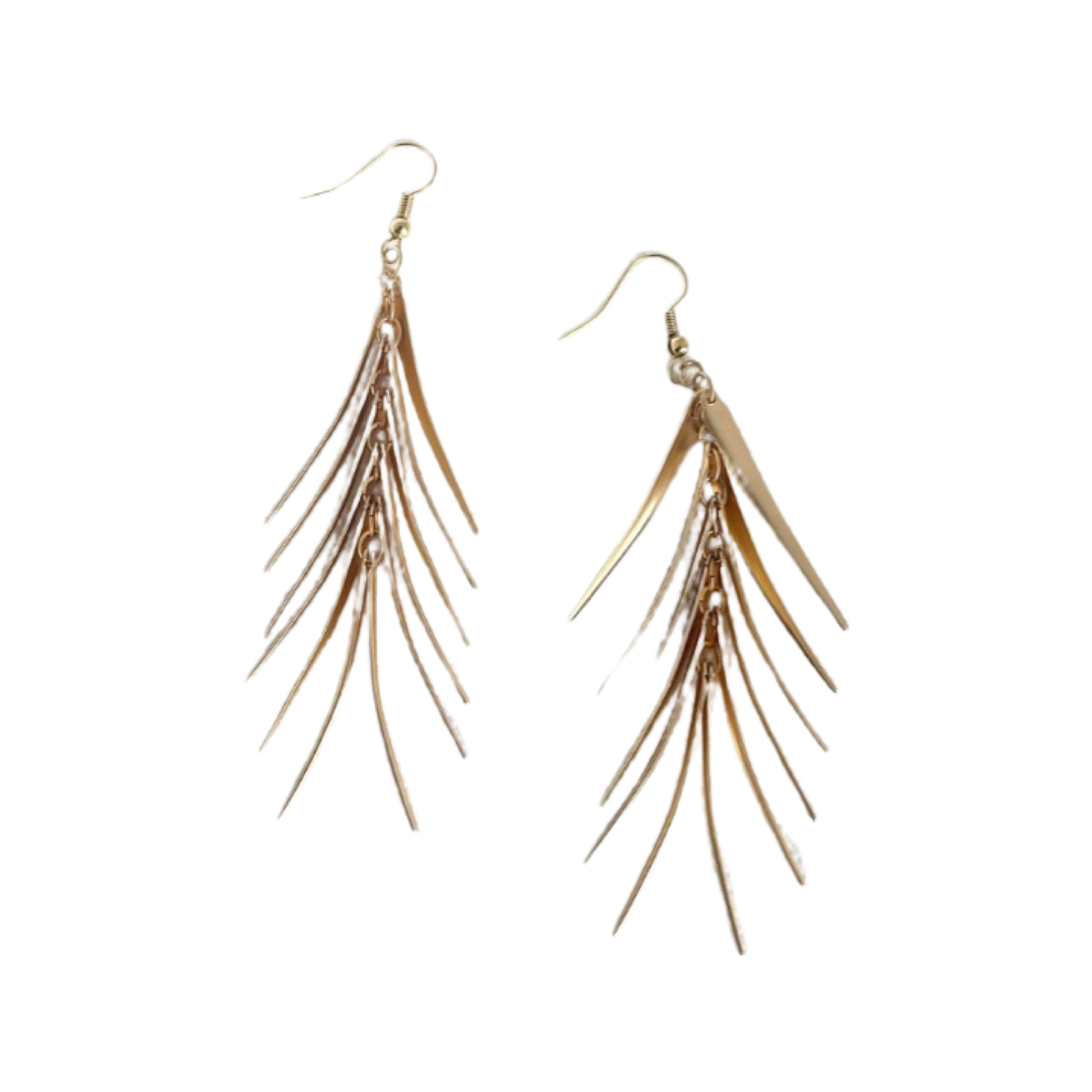Metal 2025 tassel earrings