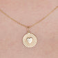 Heart of Hope 14k Gold with Diamond Necklace