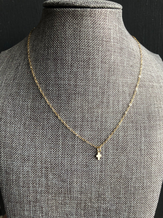 Cross Necklace | 14k Gold Filled