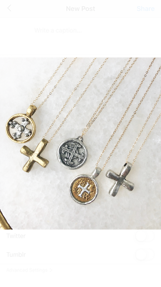 Lent Cross Necklace